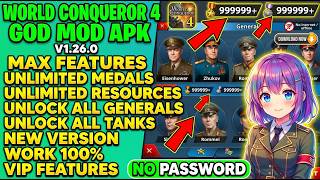 World Conqueror 4 Gameplay: v1.26.0 God Mod Menu Review - Max Upgrades & Free Shopping