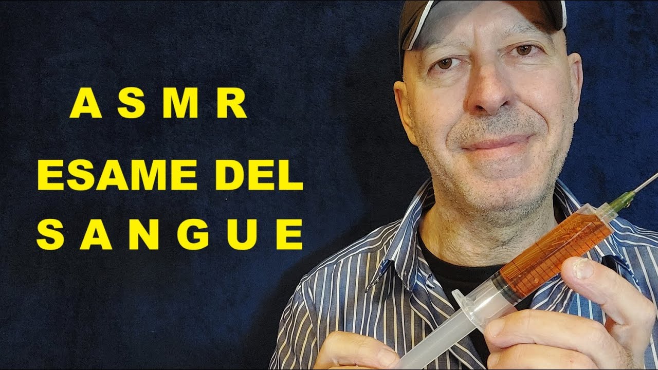 ASMR iTA - ESAME del SANGUE (Role Play)