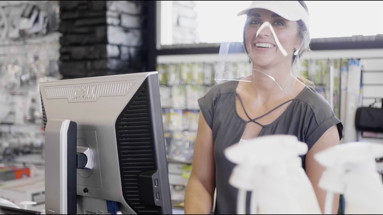 Hat Shield - The Original Ball Cap Face Shield