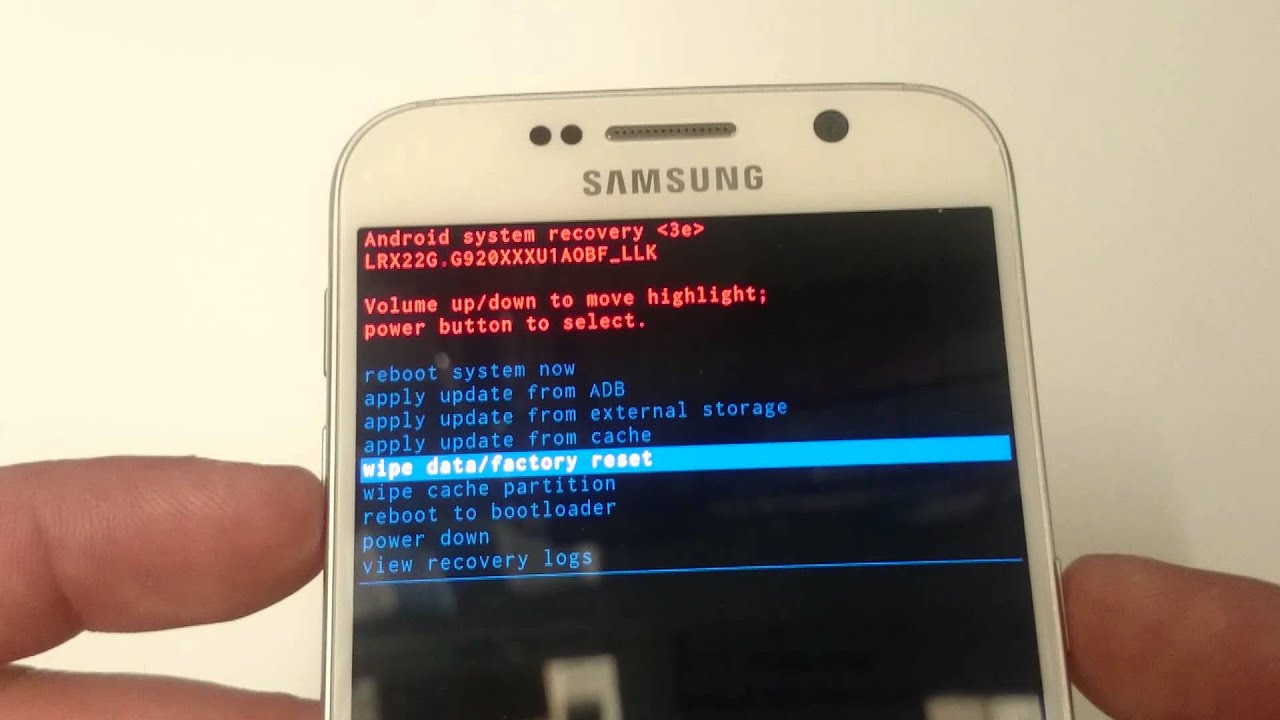 Samsung phone frozen, won't power on. Reset tutorial. - YouTube