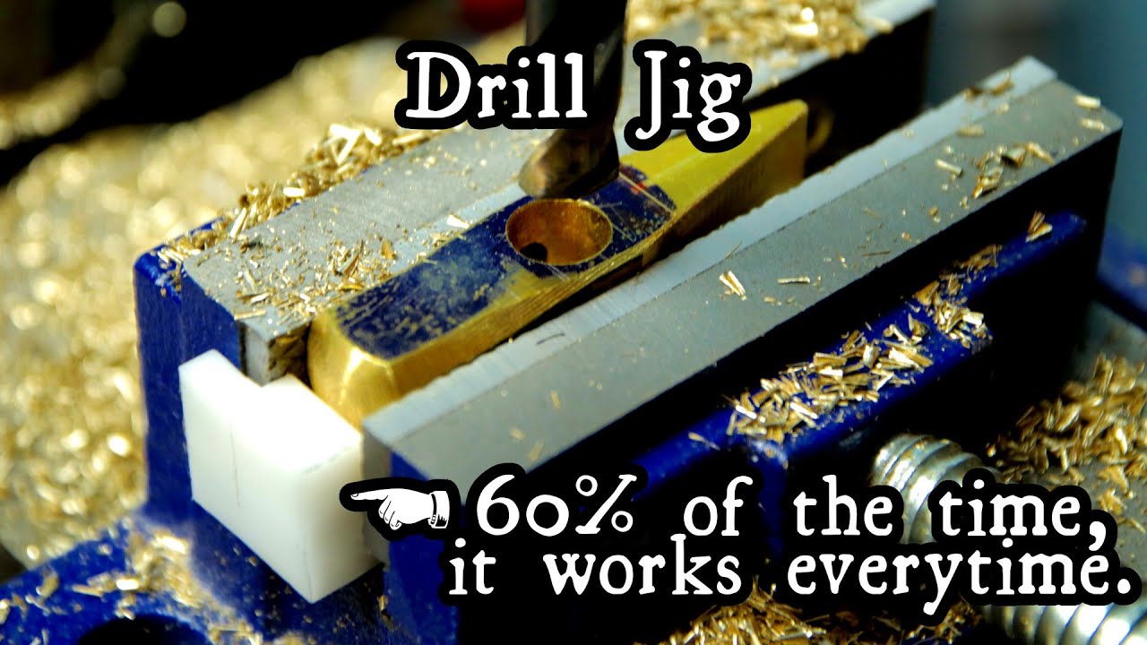 Milling a Hammer Drilling Jig YouTube