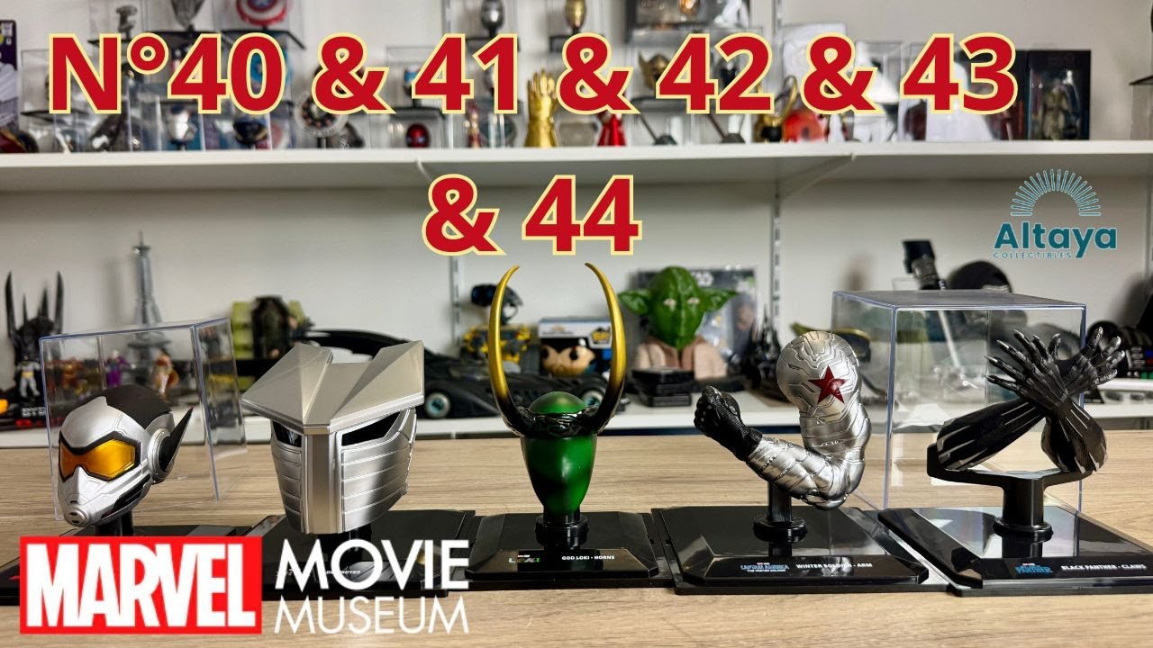 Marvel Movie Museum: 5 incredible pieces! (Black Panther, Loki