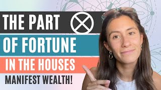 MANIFEST MONEY With EASE! The PART Of FORTUNE In Each HOUSE In Your BIRTH CHART