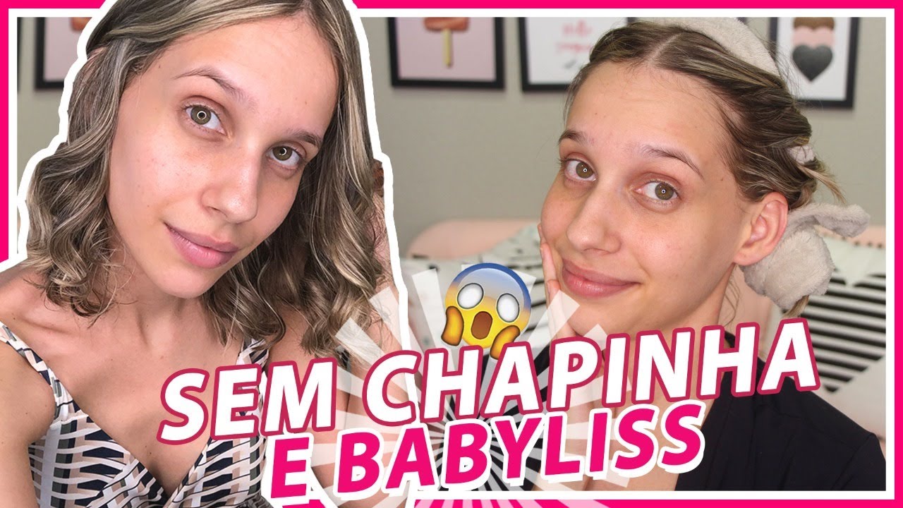 COMO FAZER CACHOS SEM BABYLISS E CHAPINHA