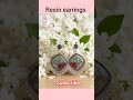 Diy resin jhumka earrings #earrings making ideas #easy handmade jewellery