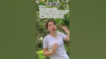 Công dụng quả bưởi non #shorts #thanhdongvlog