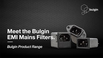 Meet the Bulgin EMI Mains Filters