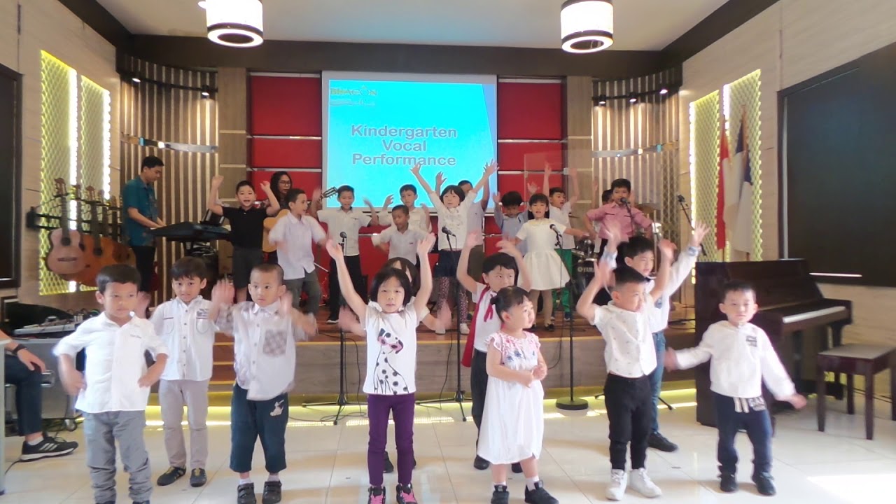 Beacon Light School Mini Concert Mar 2018 Kindy to G2 Vocal Ensemble