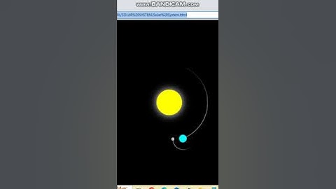 Solar System using HTML CSS #html #css #viral