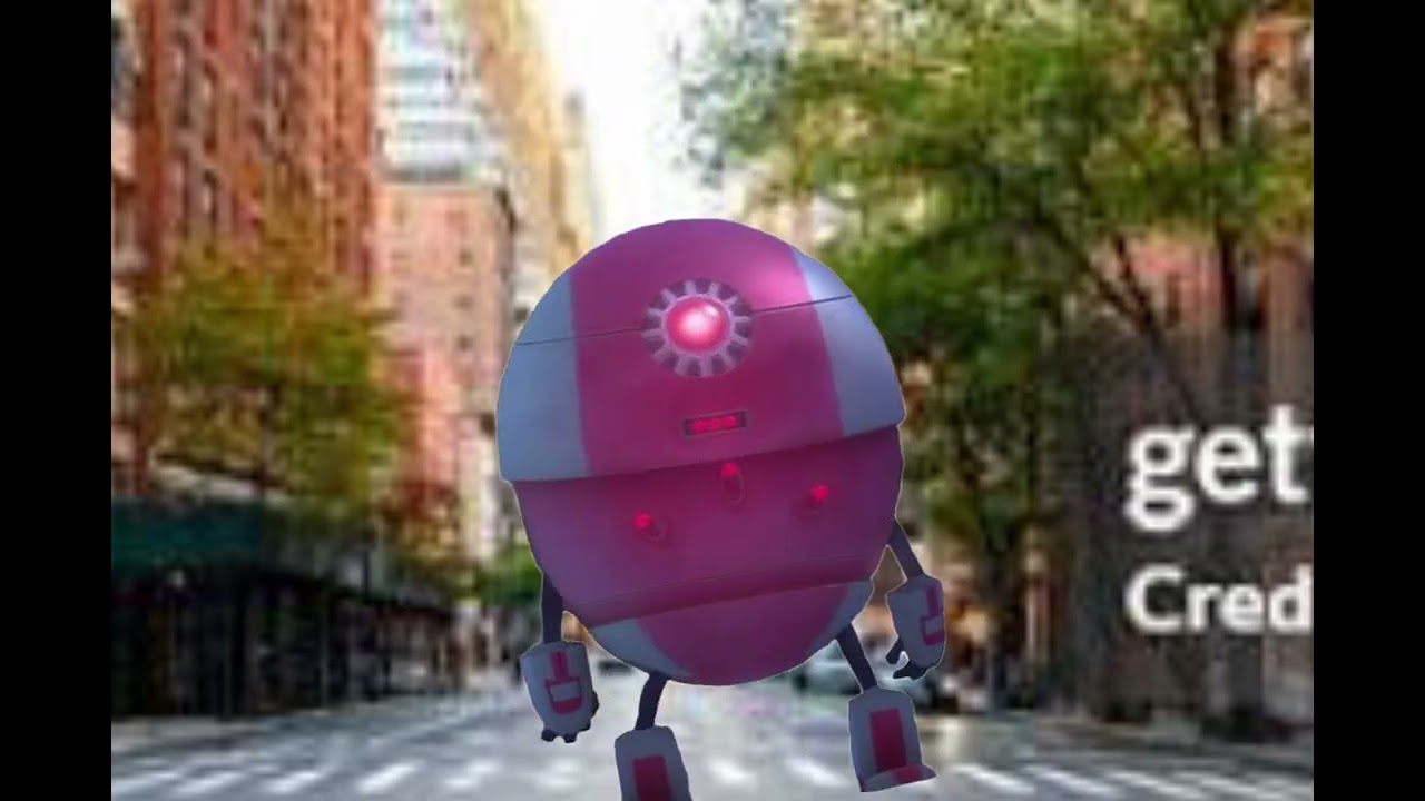 My cousins new robot friend robette grabs the ph masks