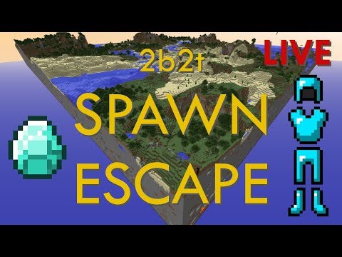 Escaping 2b2t and SalC1 Spawn - Diamond Armor Edition - Escaping 2b2t and SalC1 Spawn - Diamond Armor Edition