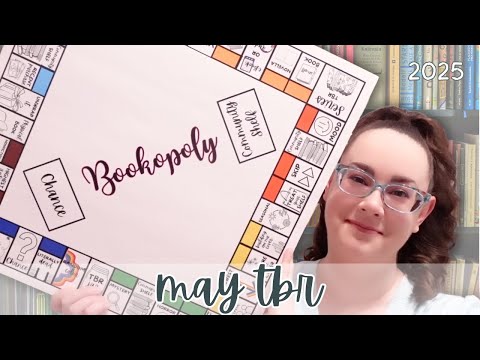 BOOKOPOLY CHOOSES MY MAY TBR | 2025 tbr game