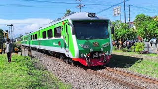 Klb Kereta Istimewa keris Rombongan Ibu Devi Marissa Melintas Langsung Stasiun Tulungagung
