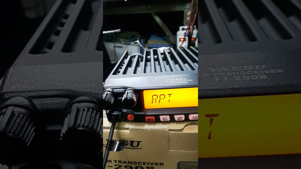 วิธีตั้งดูเพล็กซ์ รีพีทเตอร์ Yaesu FT2908