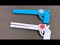 How To Make Paper Gun At Home Very Easy 