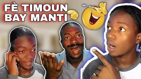 Lè wap fè timoun bay manti 😄#dagoularz #funnyvideo #comédie #contentcreator