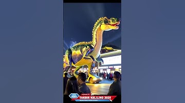 maskot takbir keliling takbiran idul adha 2025 V ai  #takbiran #idulfitri #dinosaur