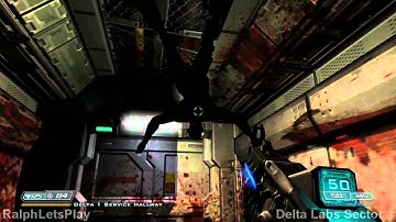 Doom 3 BFG Edition Walkthrough Part 19 - Delta Labs Sector 1