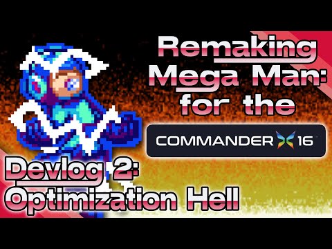 Remaking Mega Man for the Commander X16 | Optimization Hell | Devlog #2