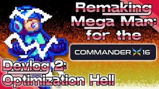 Remaking Mega Man for the Commander X16 | Optimization Hell | Devlog #2