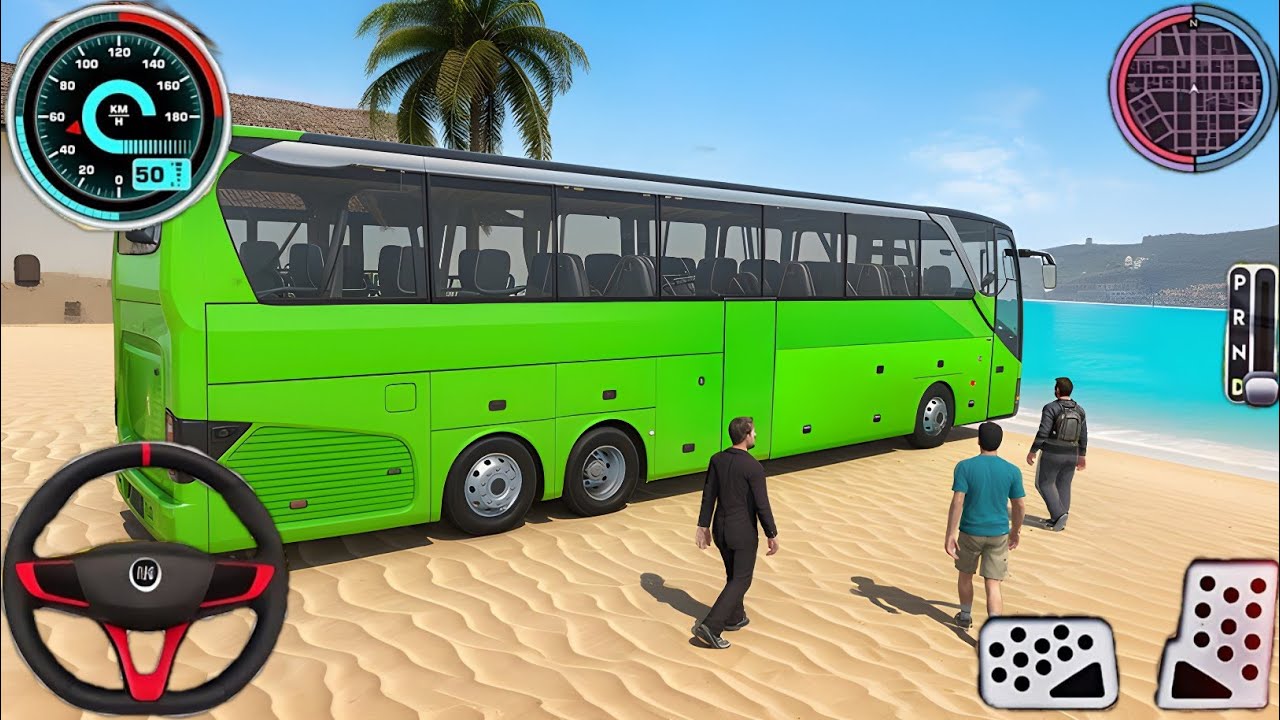 Offroad Bus Simulator 3D Game  - City Coach Bus Simulator Game 2025 - Andriod Gameplay #27