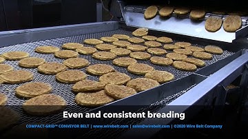 Compact-Grid™ The most versatile conveyor belt - Wire Belt Company