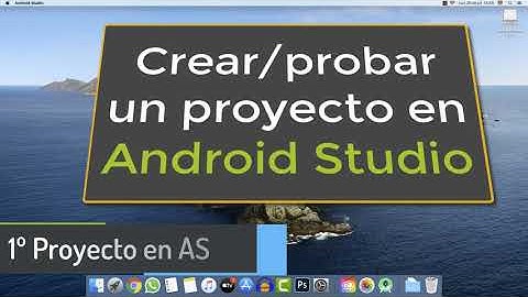 Como crear aplicación nueva en Android Studio 4 con Java y Androidx de Jetpack desde cero - Android
