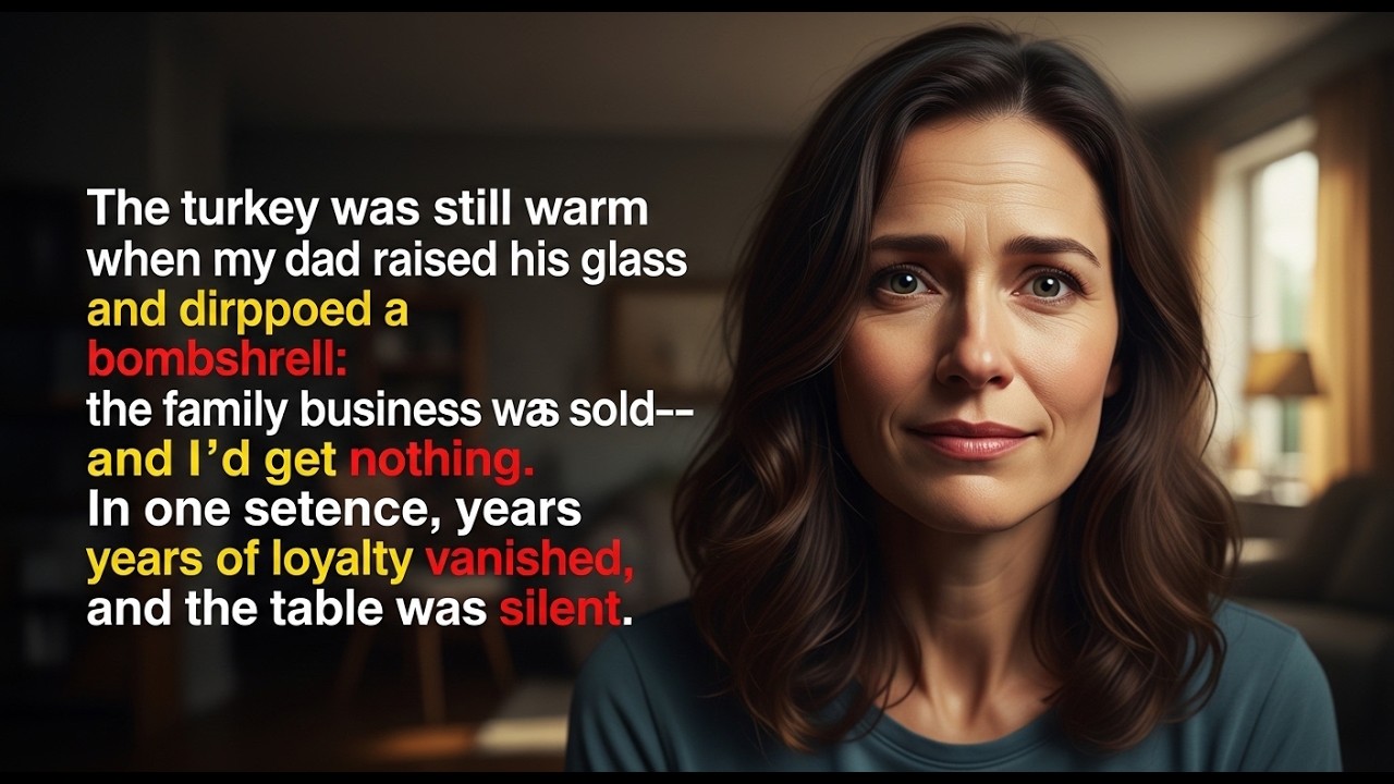 We’re Selling the Family Business—And You Get Nothing,” My Dad Declared at Thanksgiving
