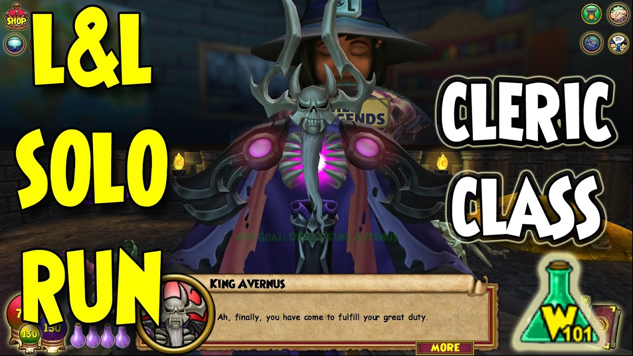 Wizard101 LICHES & LEGENDS Gauntlet FULL Run CLERIC *Test Realm