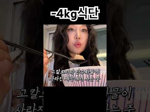 식단 하는 날은 야식 한다 안한다?