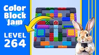 Color Block Jam Level 264 Solution Walkthrough