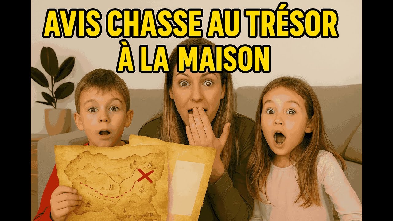 COMMENT FAIRE UNE CHASSE AU TRESOR POUR ENFANTS A LA MAISON - AVIS / CONSEILS DES FAMILLES