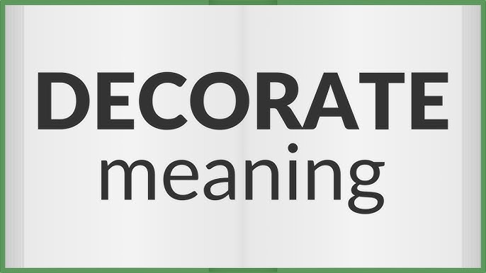 Decorated | Meaning of decorated ???? ???? ???? - YouTube
