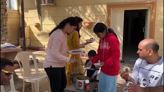 Enjoying With Family Friends At The Villa Kabd, Kuwait