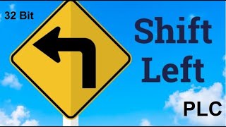 32 Bit : programming Shift Left Word (SLW)