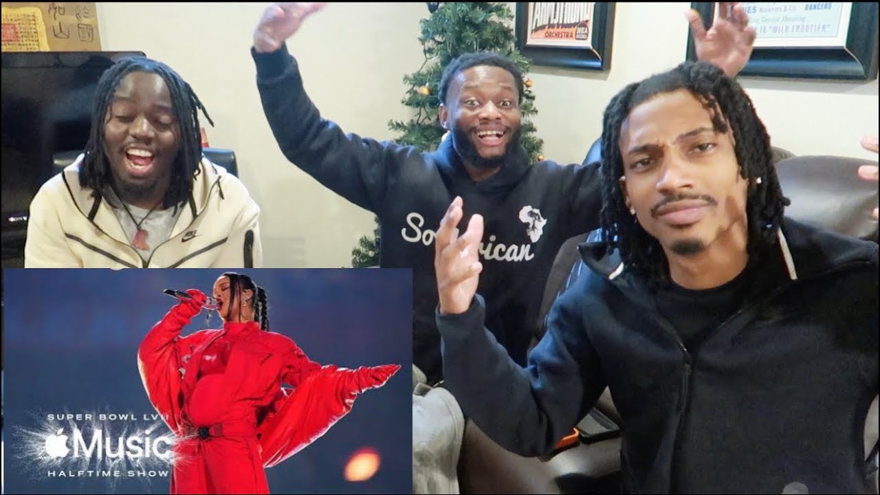 Реакция на выступление Рианны на концерте Apple Music в перерыве Супербоула VII! (Потрясающе 🔥)