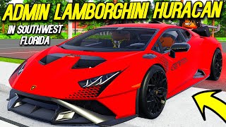 ADMIN *LAMBORGHINI HURACAN STO* IN SOUTHWEST FLORIDA!