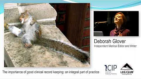 Deborah Glover: The importance of good clinical re...