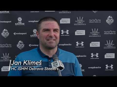 Pozápasová tisková konference: ISMM Ostrava Steelers (vs. Přerov Mammoths)