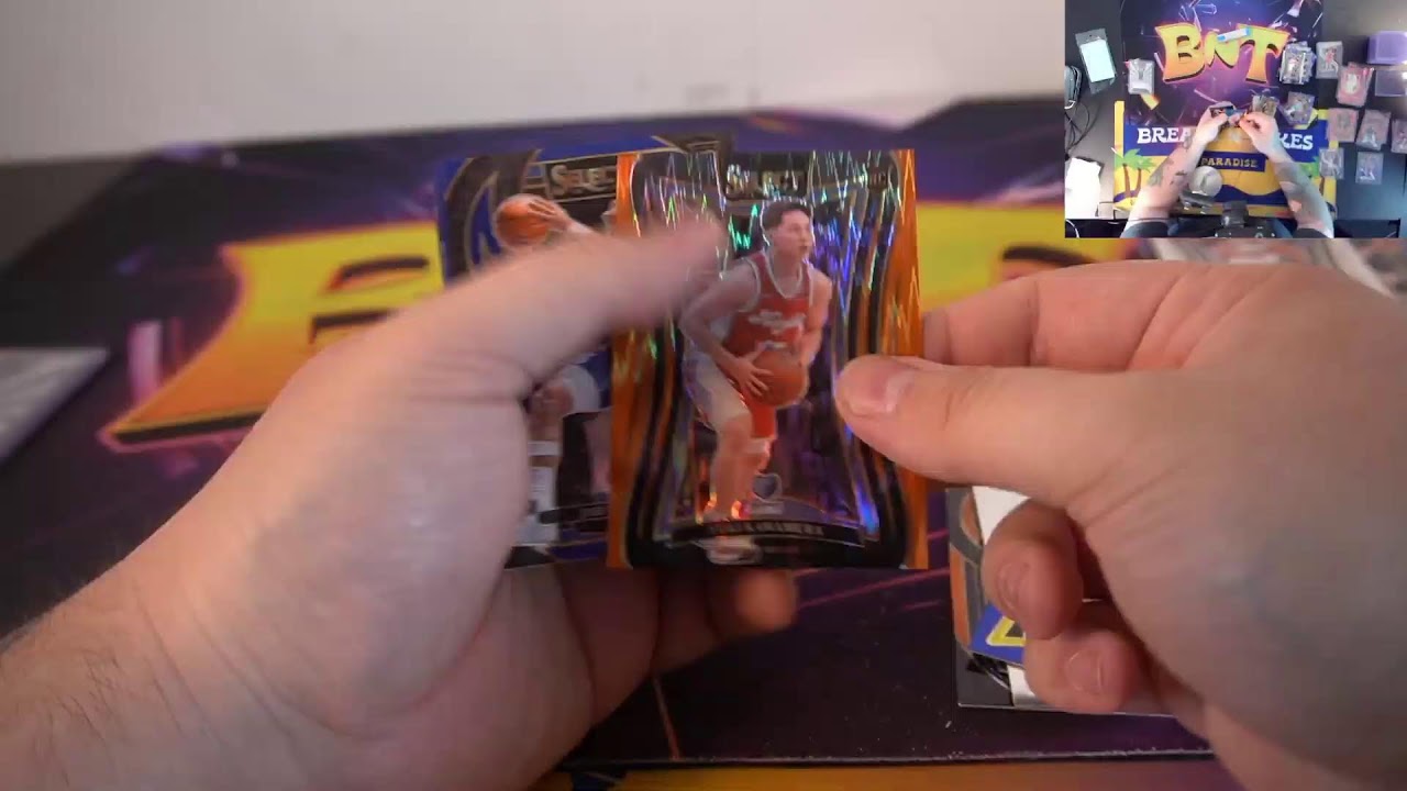 Break #3272: 2024-25 Panini Select Basketball Blaster Full Case (20 Box) Team Break