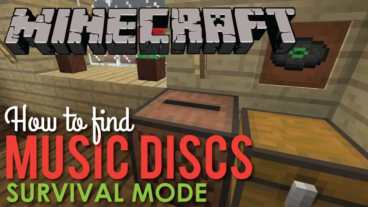 How To Find Music Discs in Minecraft Survival Mode YouTube