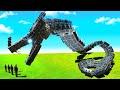 They ACTUALLY Created a GIANT Mech SNAKE in Animal Revolt Battle Simulator ARBS