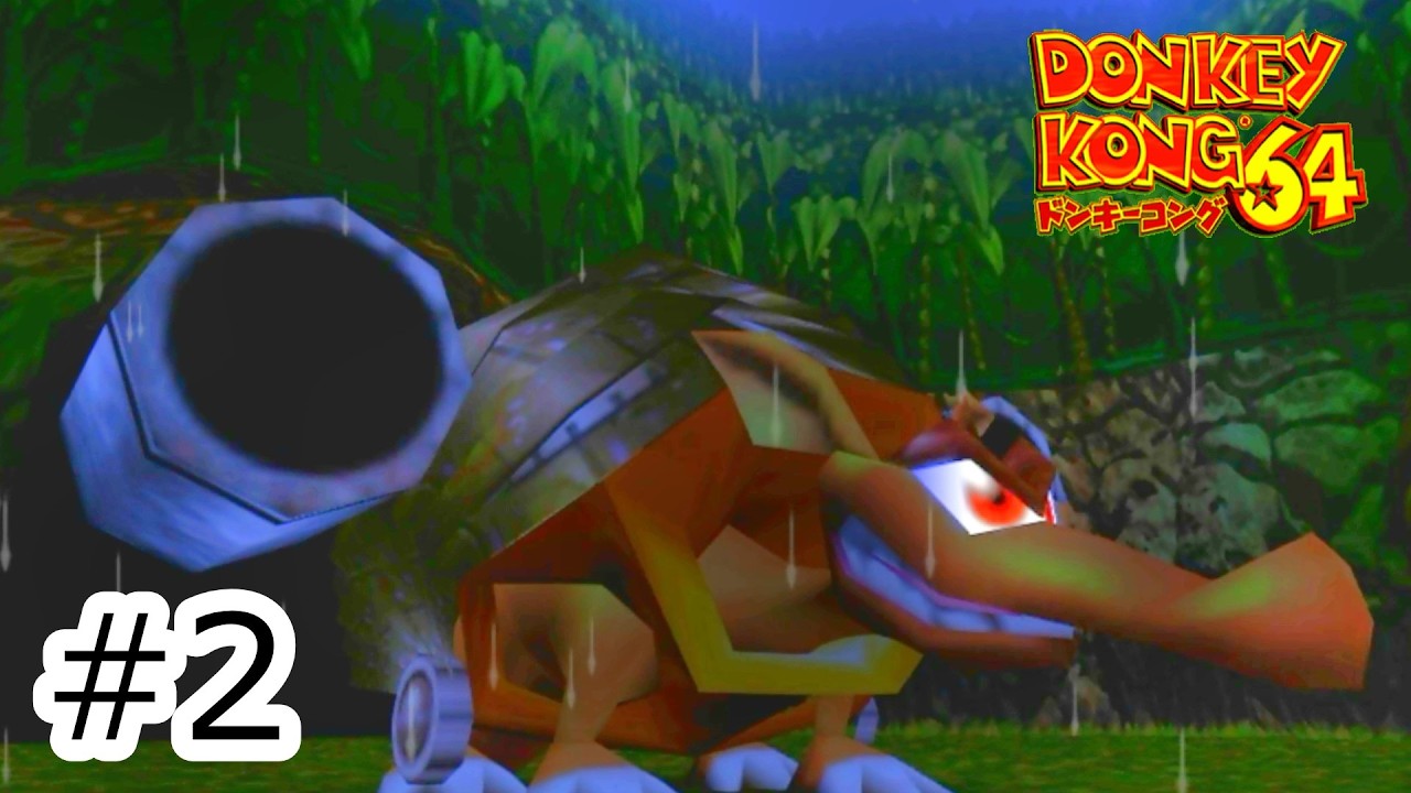 Diddy Kong rescued! Confronting the boss of Jungle Garden!! #2