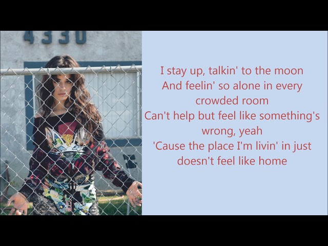 Camilla Cabello-Real Friends (Lyrics+Pictures) class=