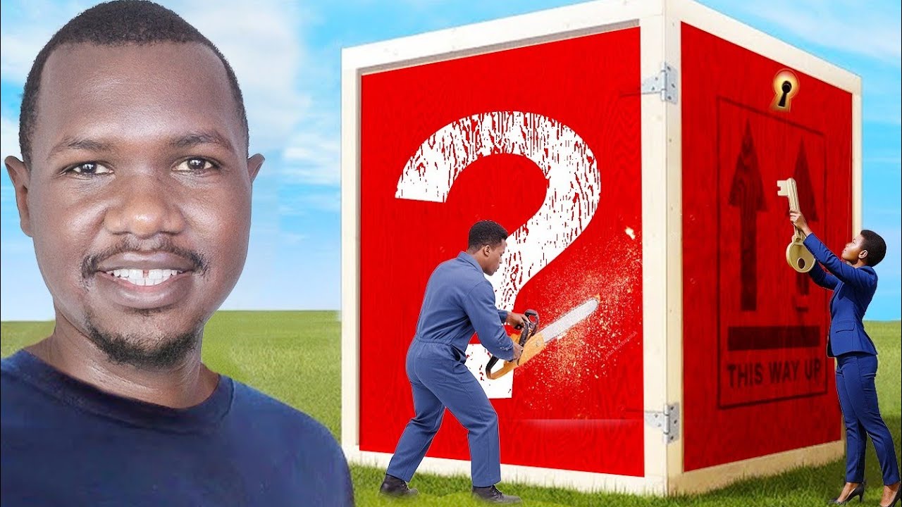 First To Open Giant Mystery Box Keeps What's Inside