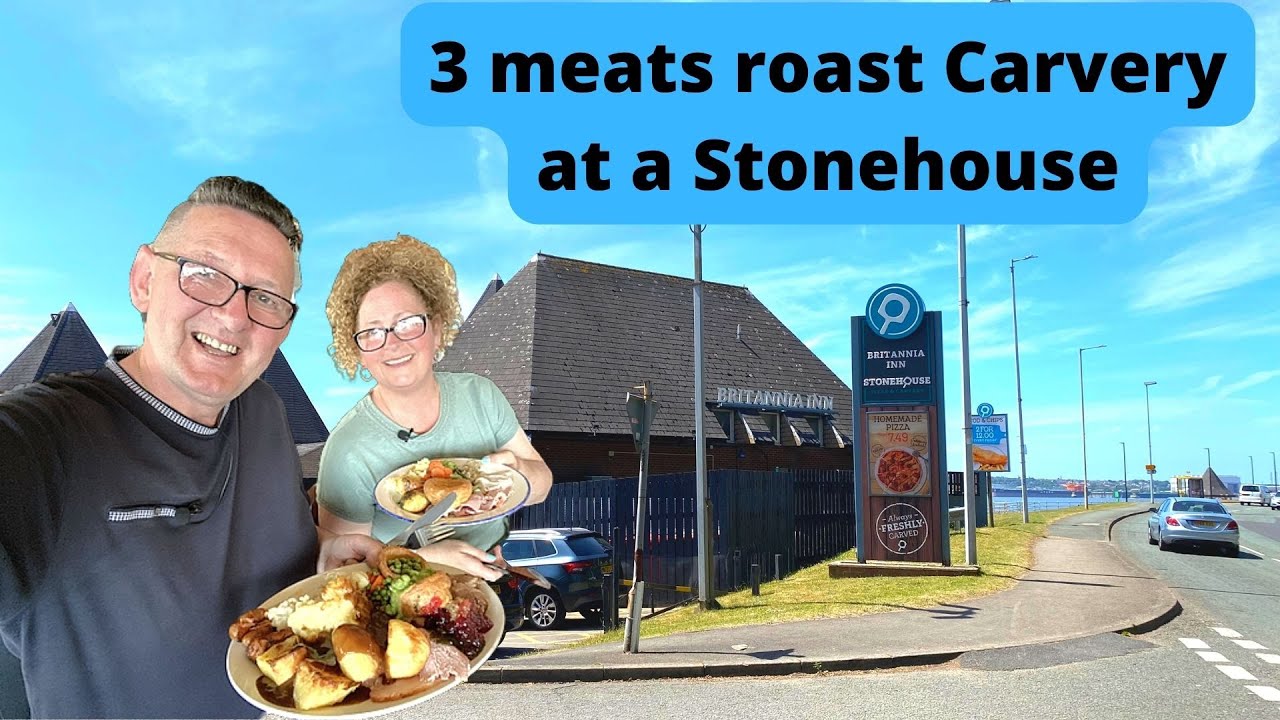 3 Meats Roast Dinner at Stonehouse Carvery in Liverpool Tracy & Colin