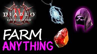 Crazy Best Farming Loop in Lord of Hatred: Mythics, Uniques, Gold & Gems - Diablo 4
