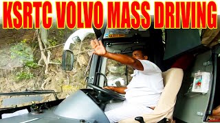 Ksrtc Volvo Bus Super Driving In Dhimbam Hills