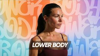 50 MIN LOWER BODY WORKOUT | Build Round Glutes & Strong Legs | Dumbbell Leg Workout