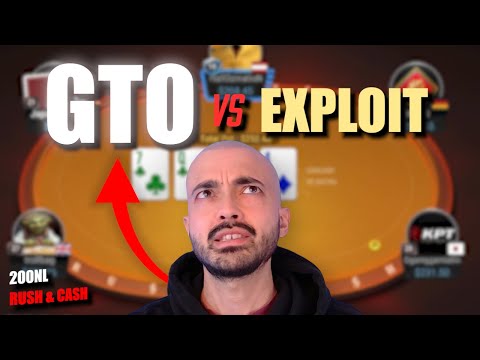 Can Pure GTO Beat 200nl Rush & Cash? Play & Explain EP#1